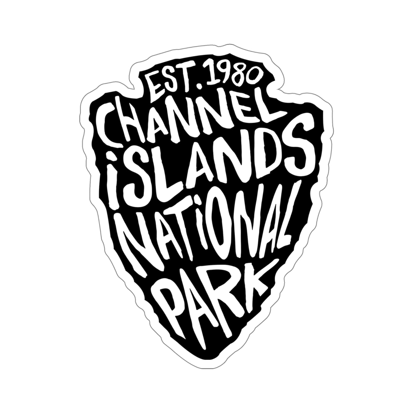 Channel Islands National Park Sticker - Arrow Head Design