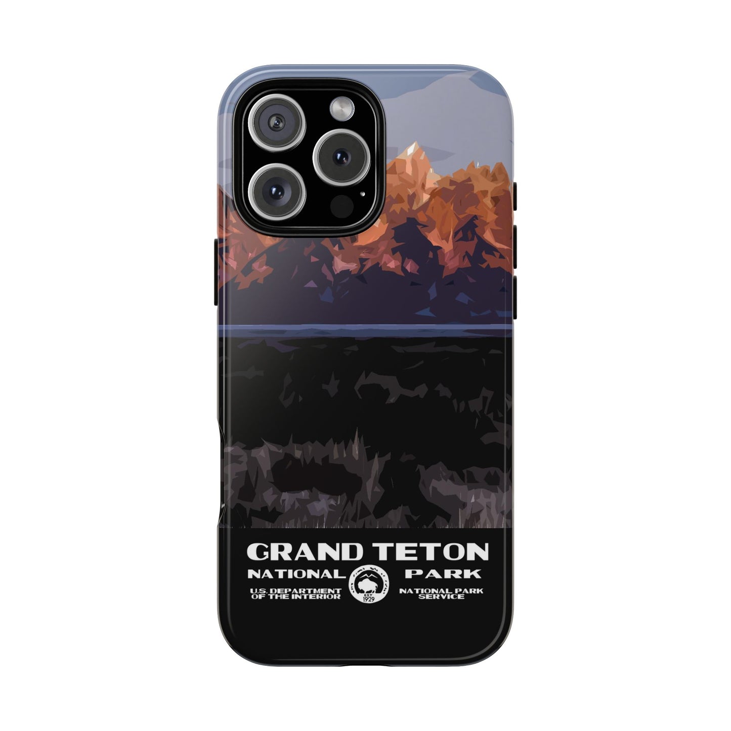 Grand Teton National Park Phone Case - WPA Style