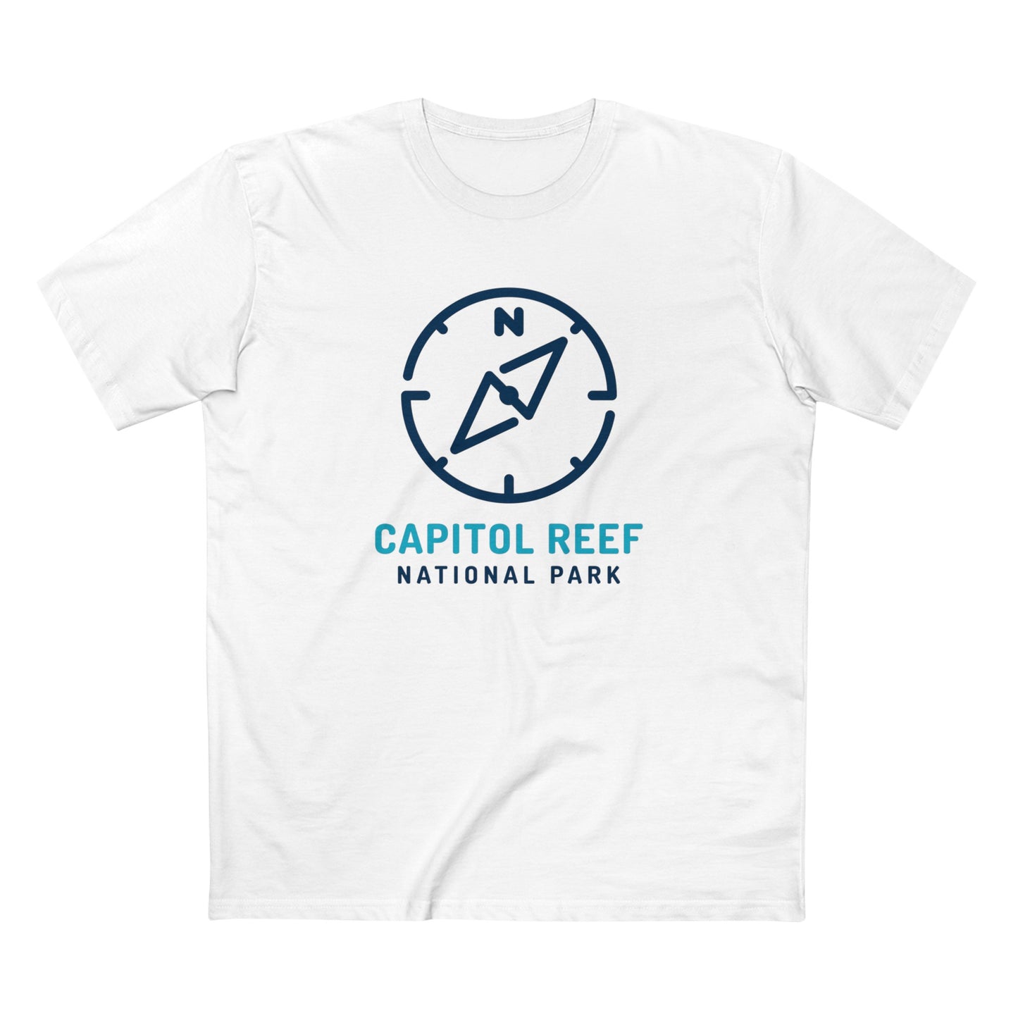 Capitol Reef National Park T-Shirt Compass Design