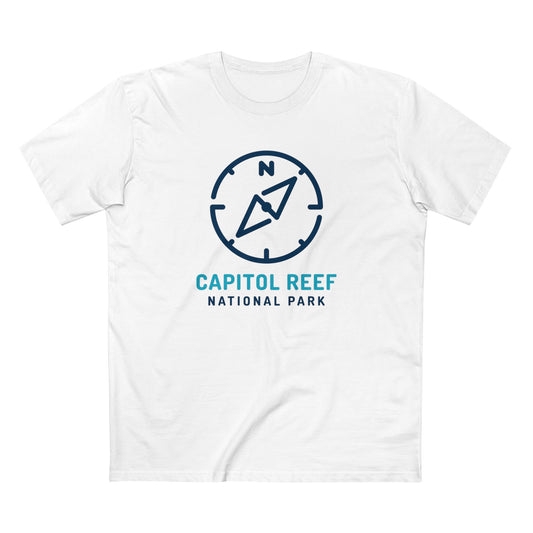 Capitol Reef National Park T-Shirt Compass Design