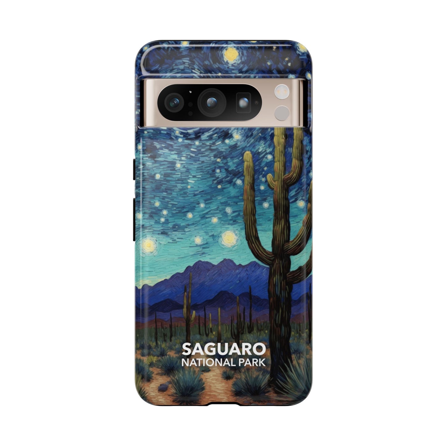 Saguaro National Park Phone Case - Starry Night