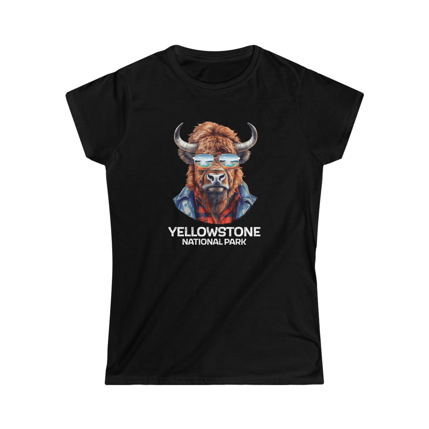 Yellowstone National Park Women's T-Shirt - Cool Bison