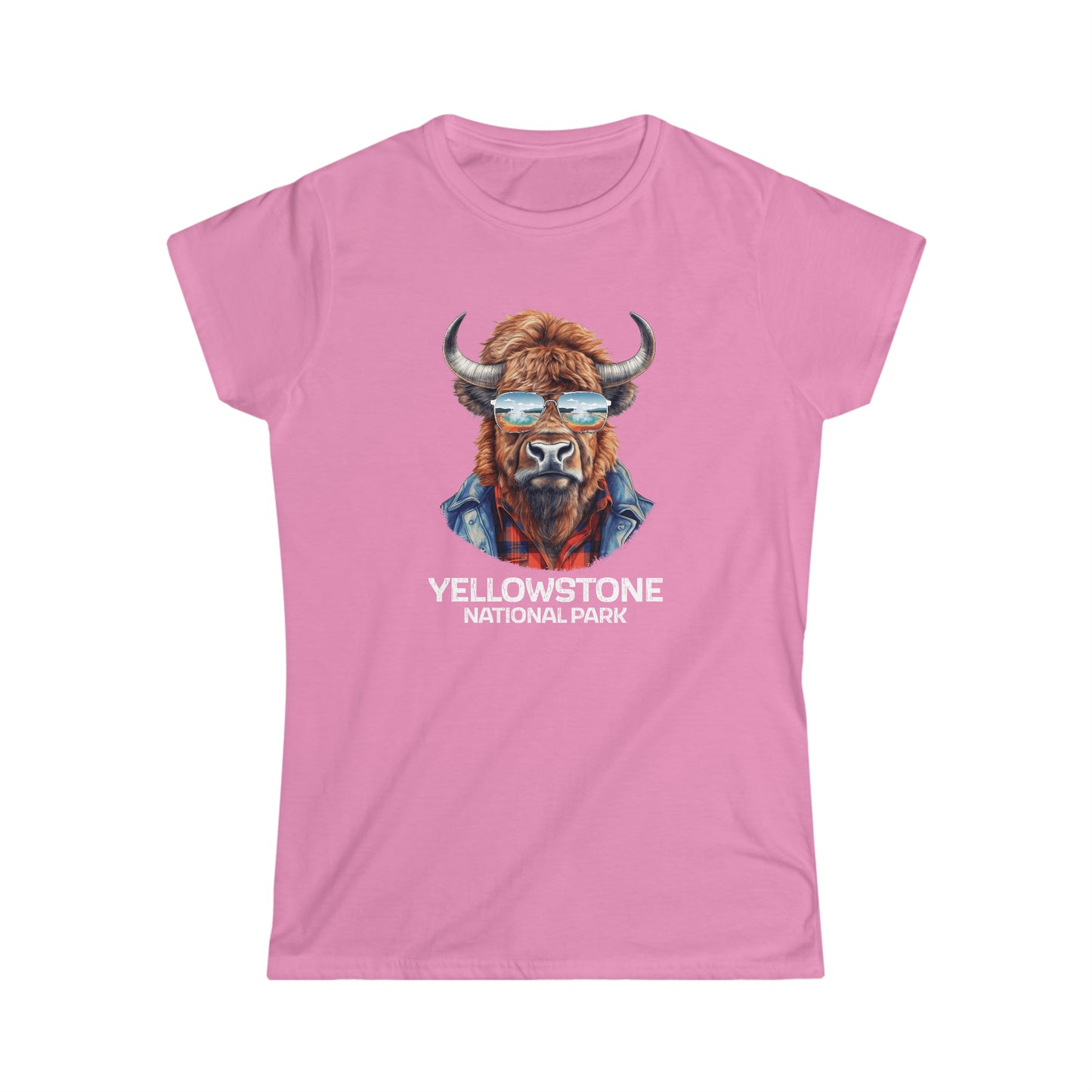 Yellowstone National Park Women's T-Shirt - Cool Bison