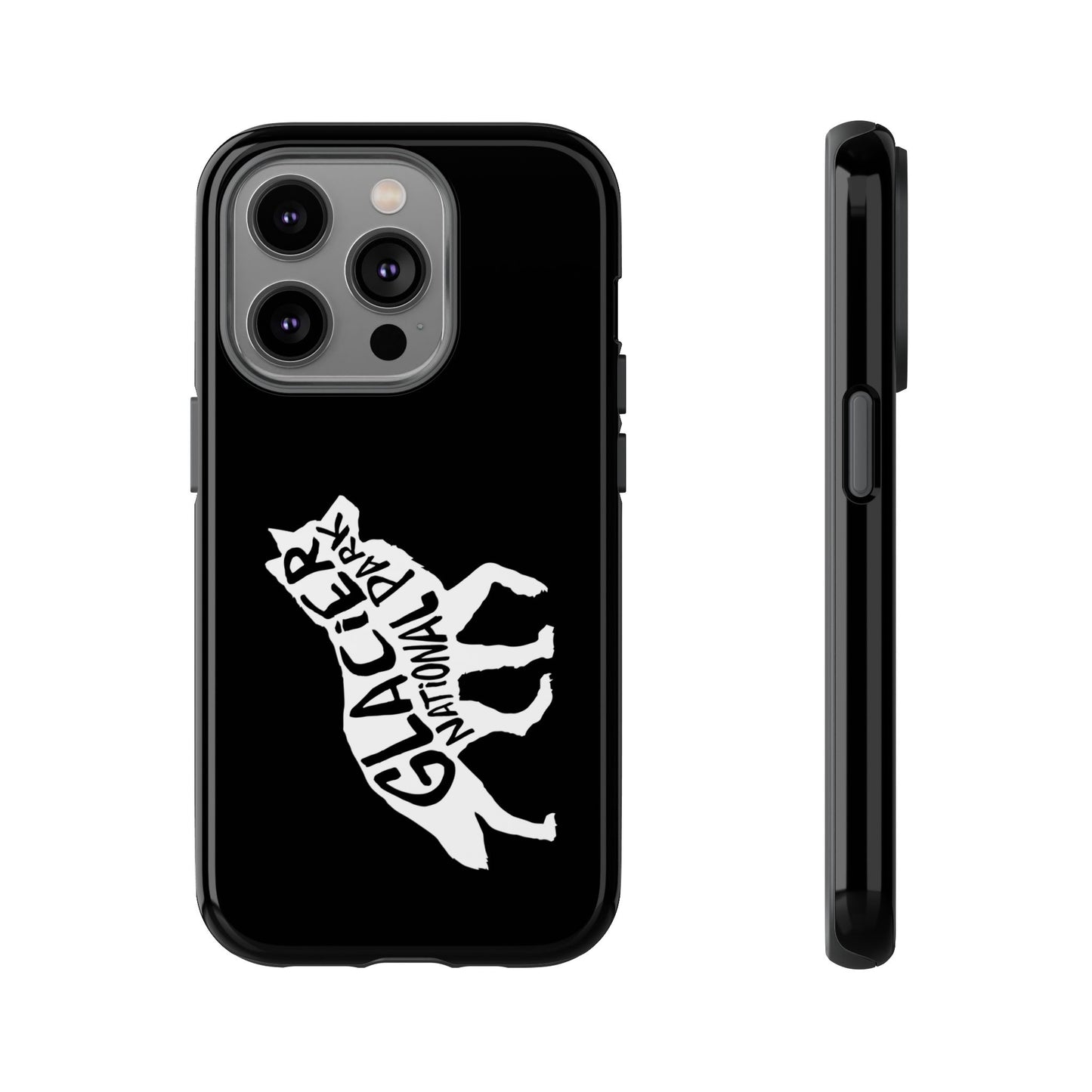 Glacier National Park Phone Case - Wolf Design