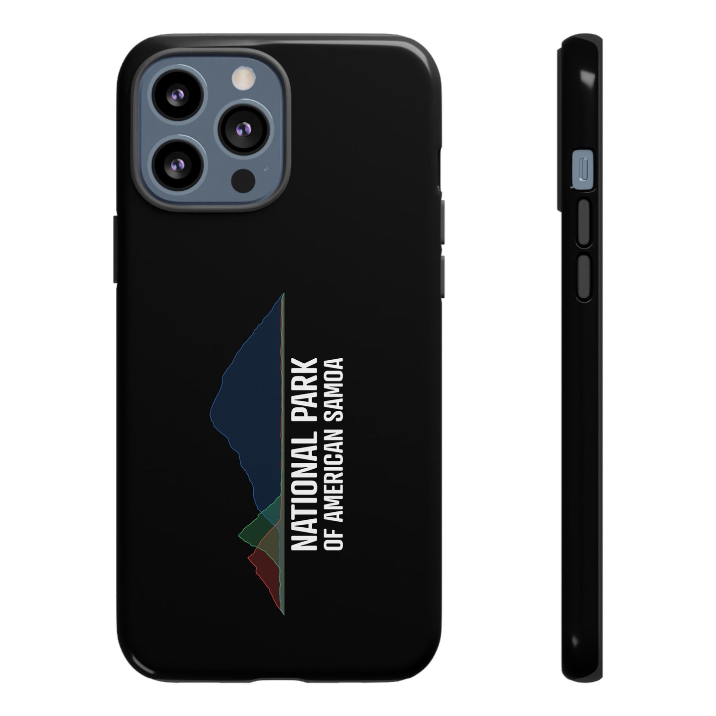 National Park of American Samoa Phone Case - Histogram Design