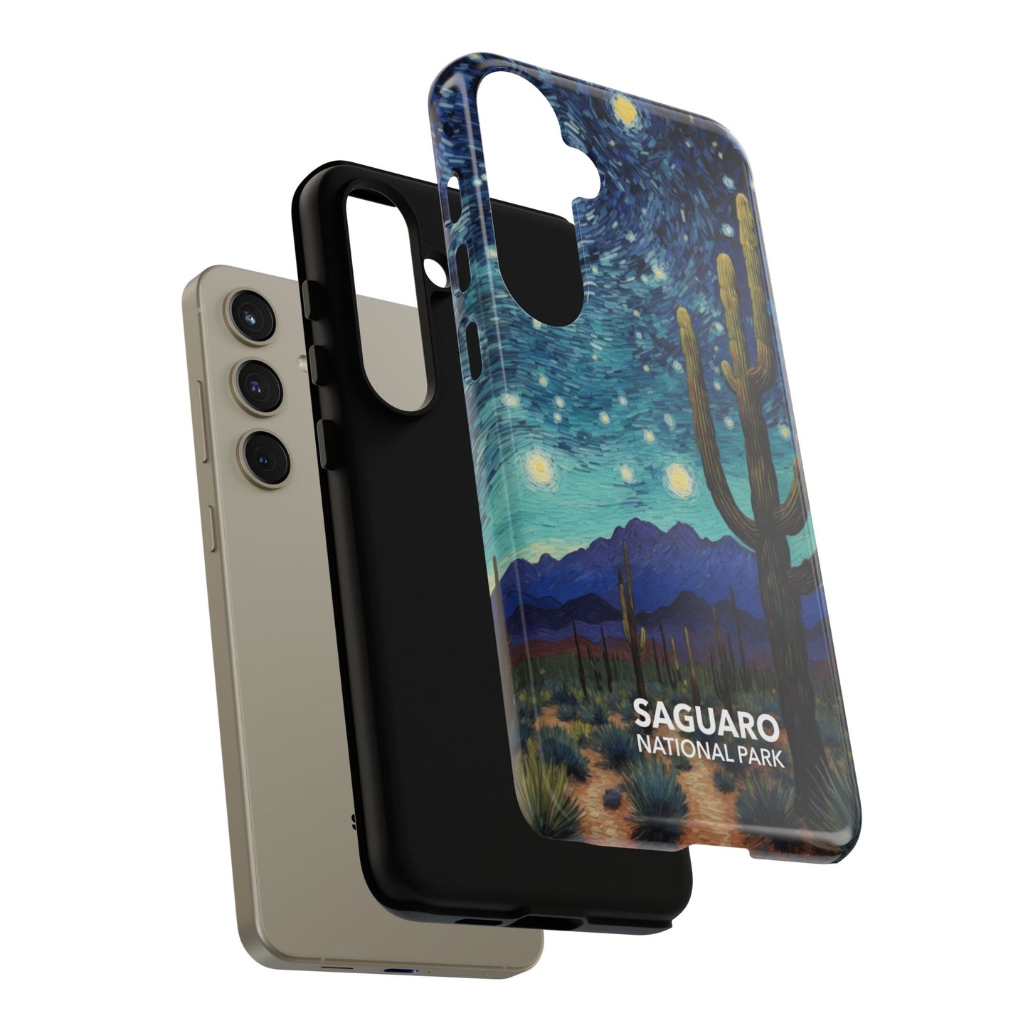 Saguaro National Park Phone Case - Starry Night