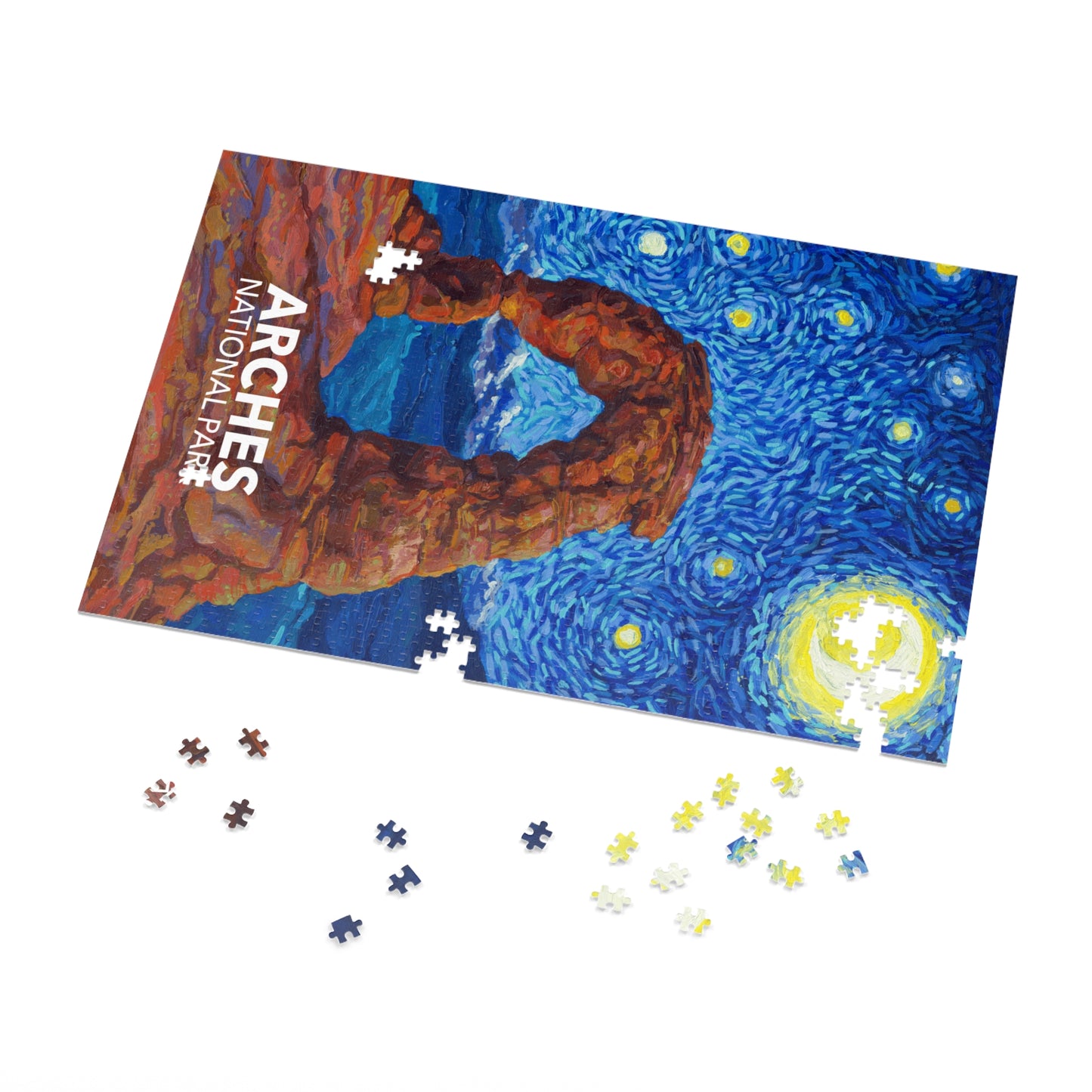 Arches National Park Jigsaw Puzzle 1000 Pieces - The Starry Night