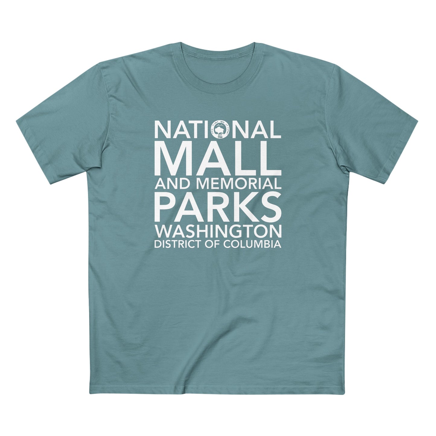 National Mall and Memorial Parks T-Shirt Block Text