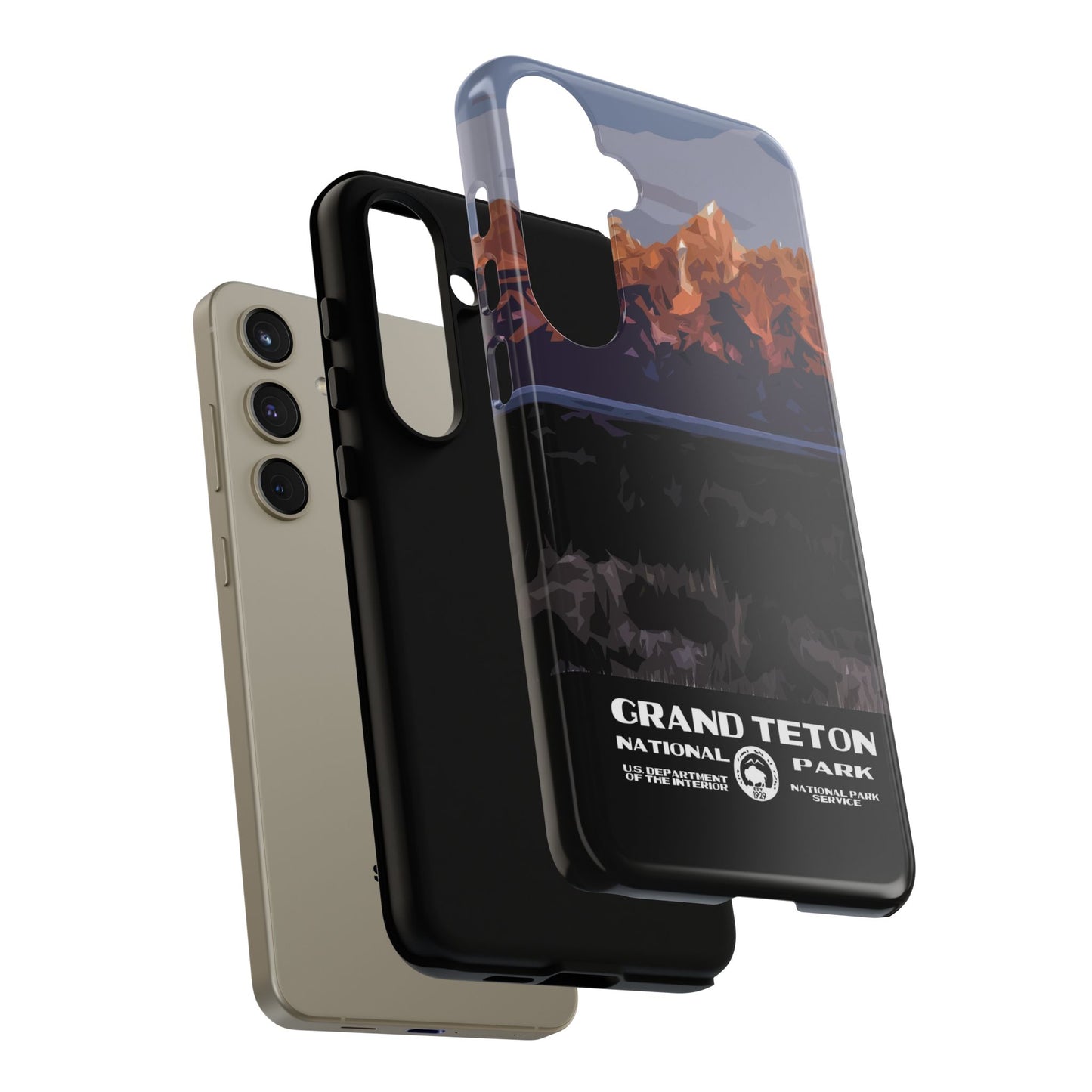 Grand Teton National Park Phone Case - WPA Style