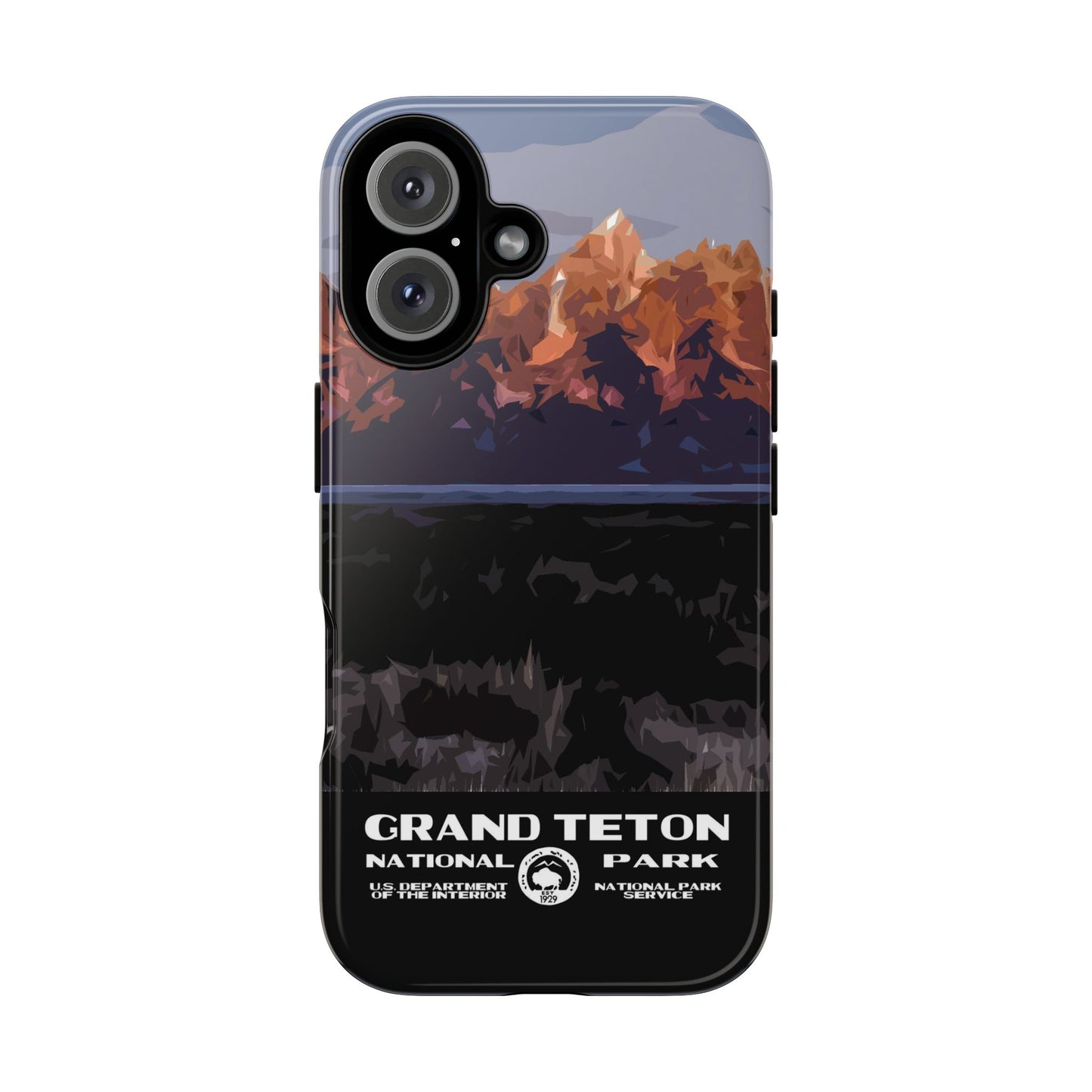 Grand Teton National Park Phone Case - WPA Style