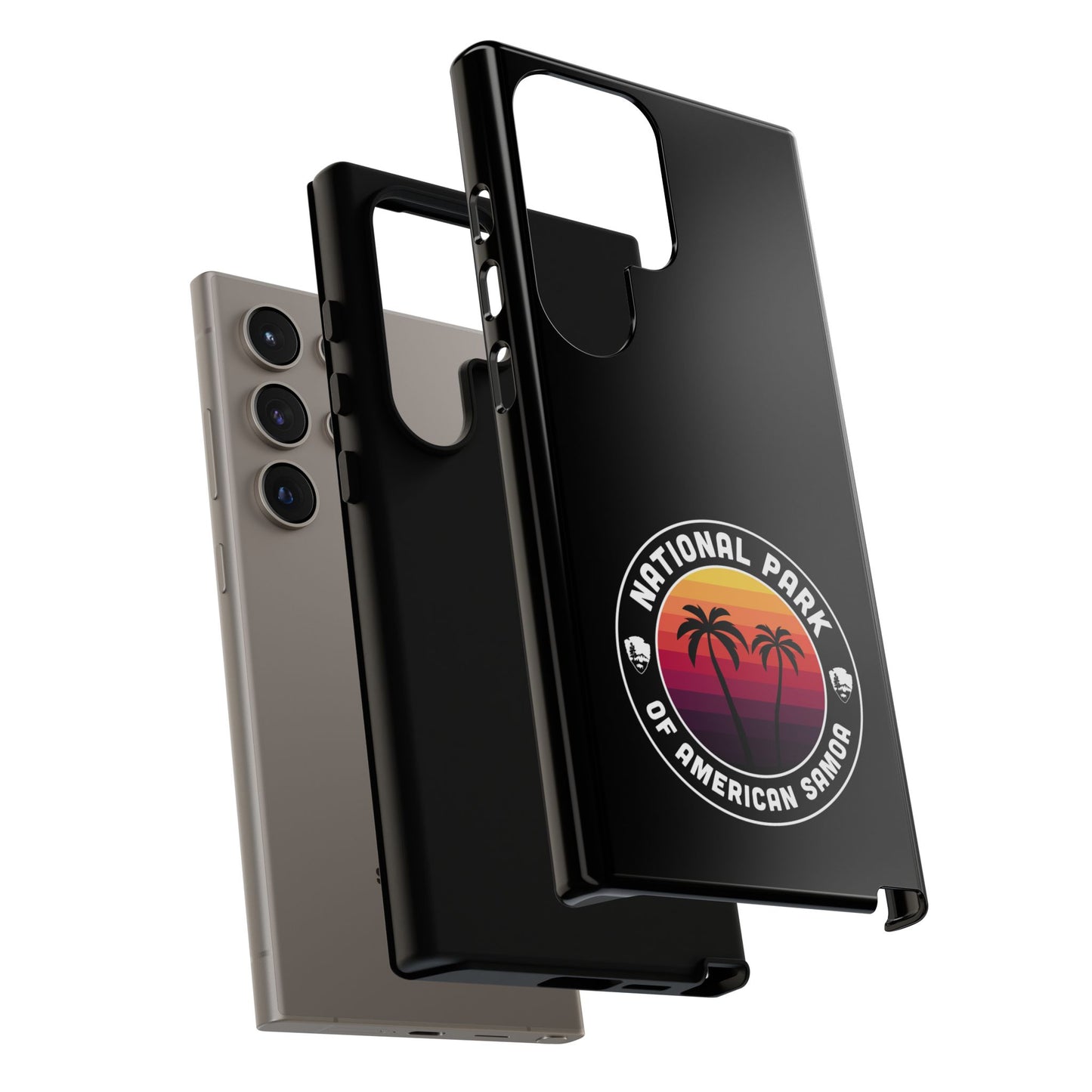 National Park of American Samoa Phone Case - Round Emblem Design