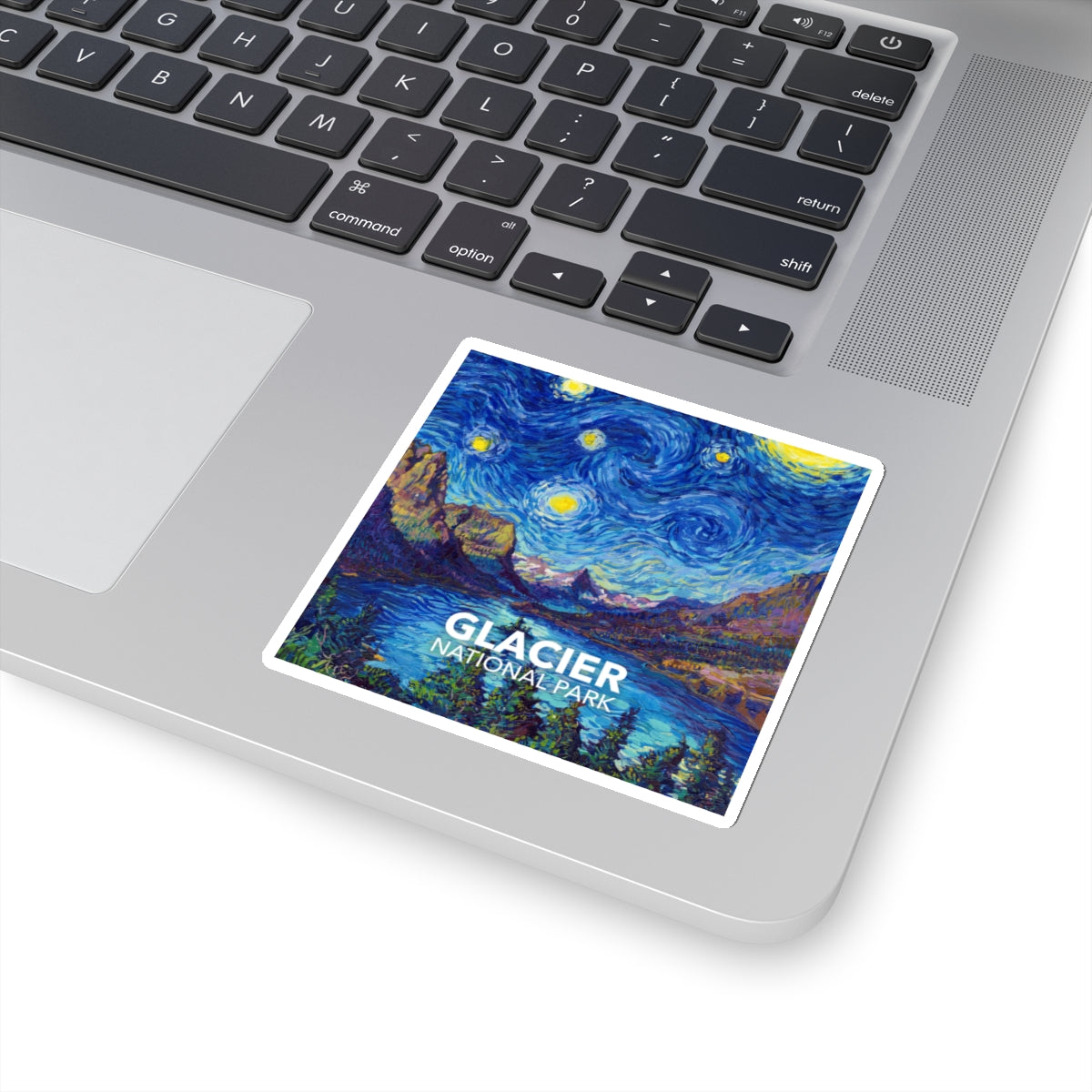 Glacier National Park Sticker - The Starry Night