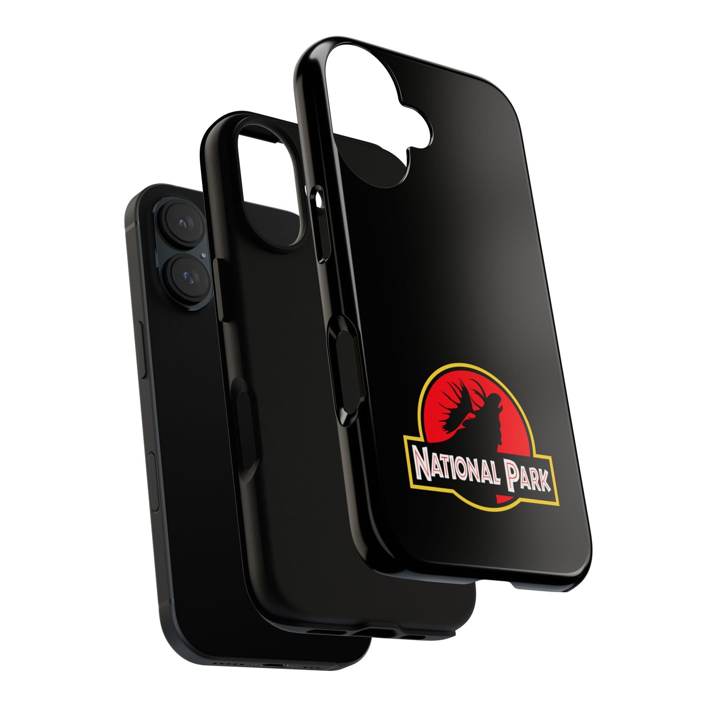 Moose National Park Phone Case - Parody Logo