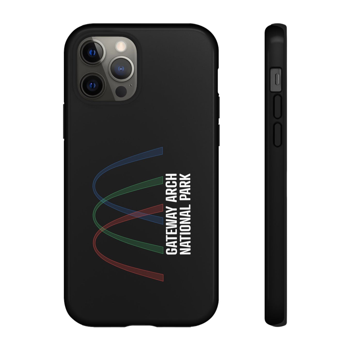 Gateway Arch National Park Phone Case - Histogram Design