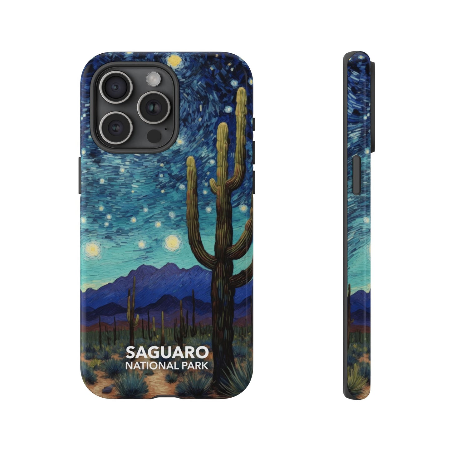 Saguaro National Park Phone Case - Starry Night