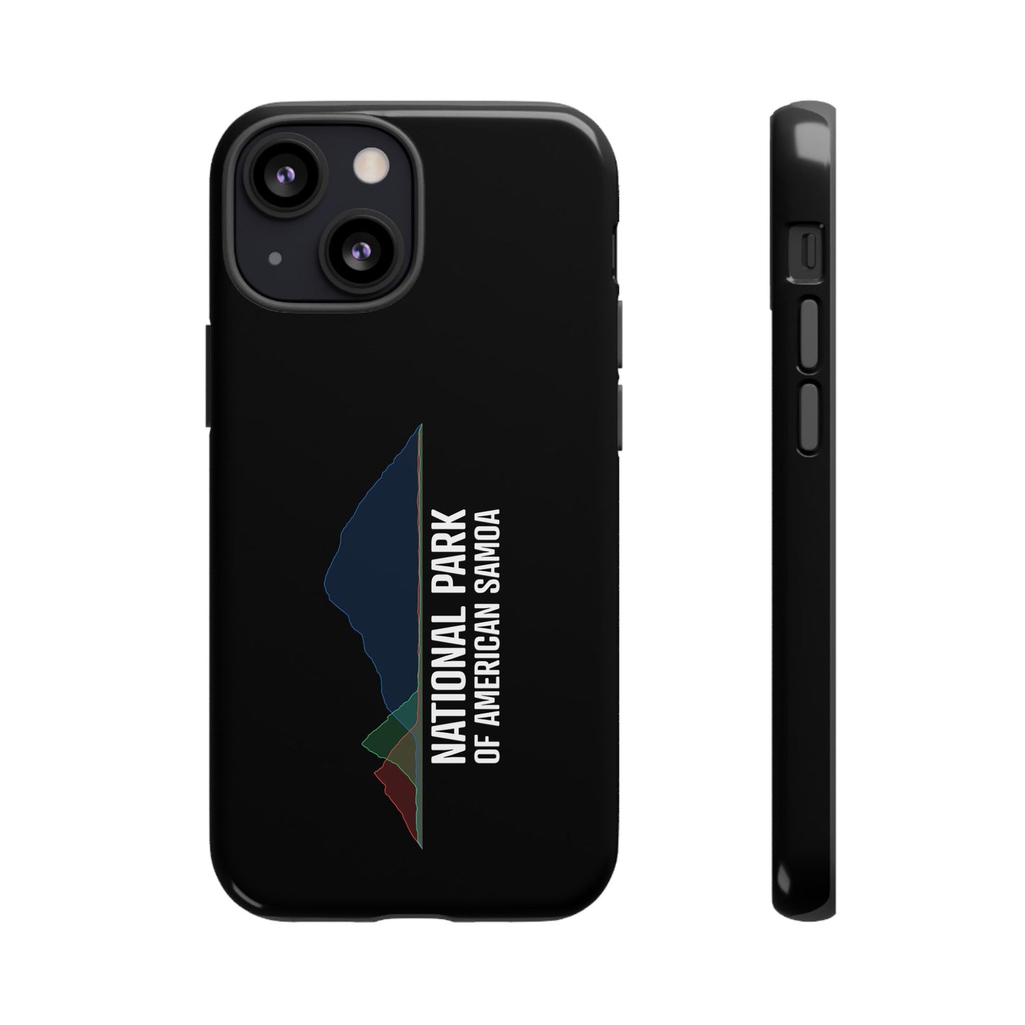 National Park of American Samoa Phone Case - Histogram Design