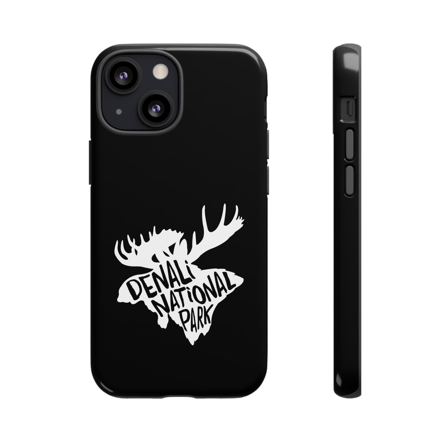 Denali National Park Phone Case - Moose Design