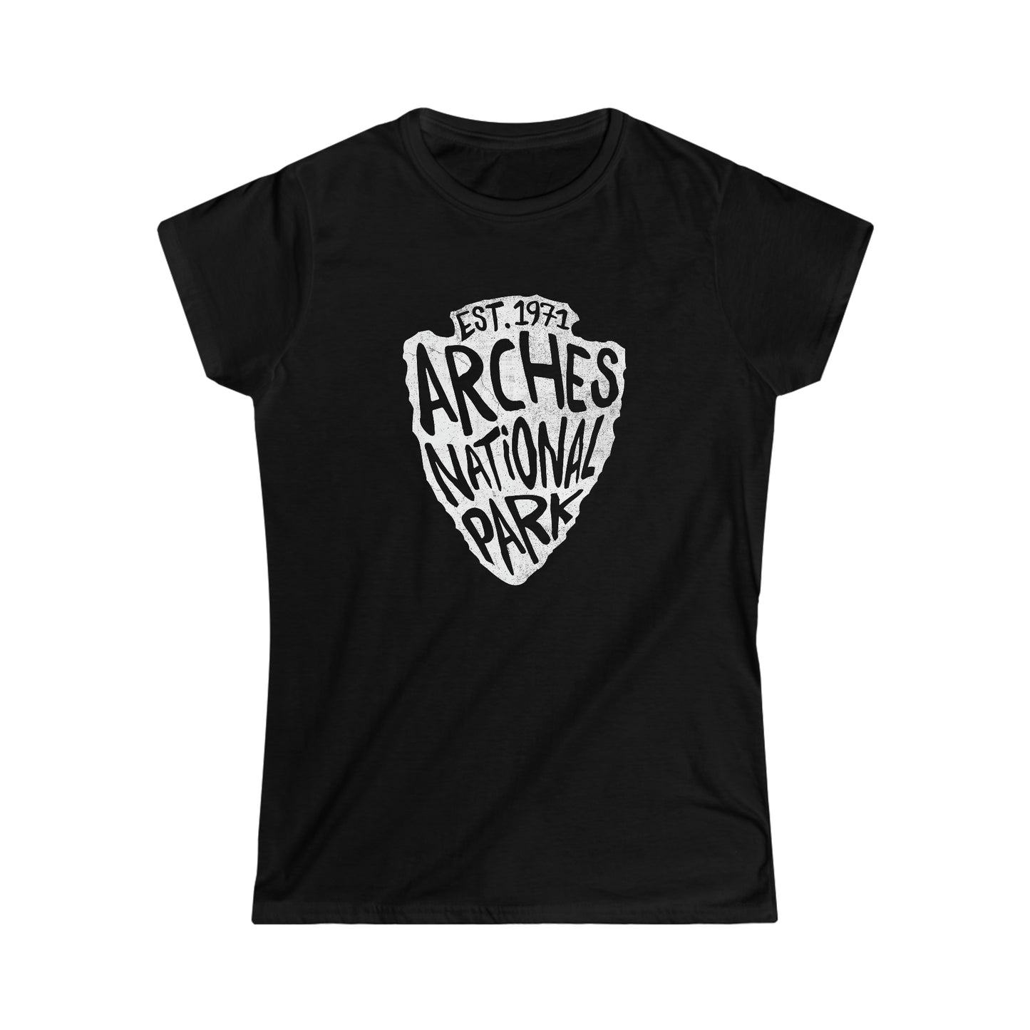 Arches National Park Women's T-Shirt - Arrowhead Design