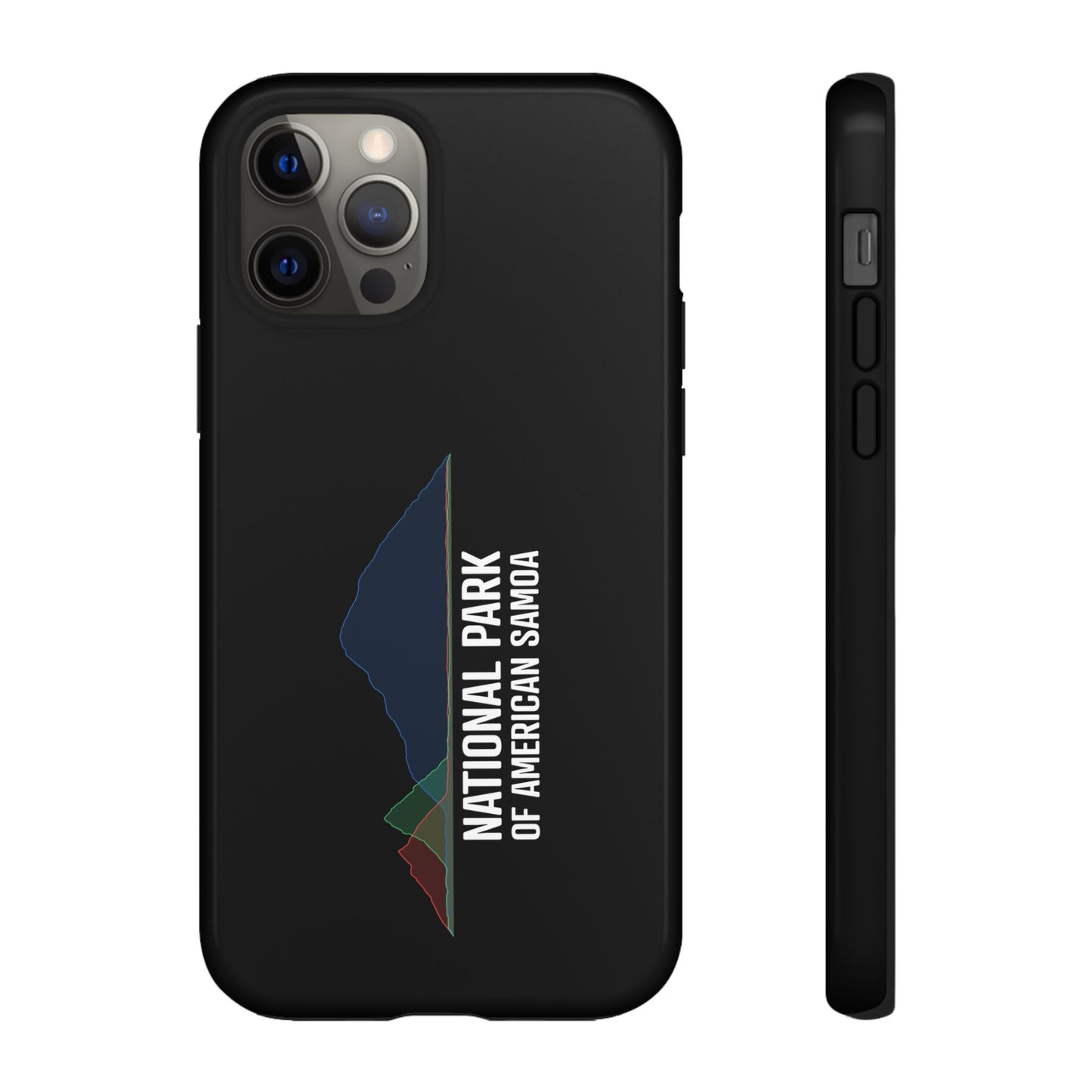 National Park of American Samoa Phone Case - Histogram Design