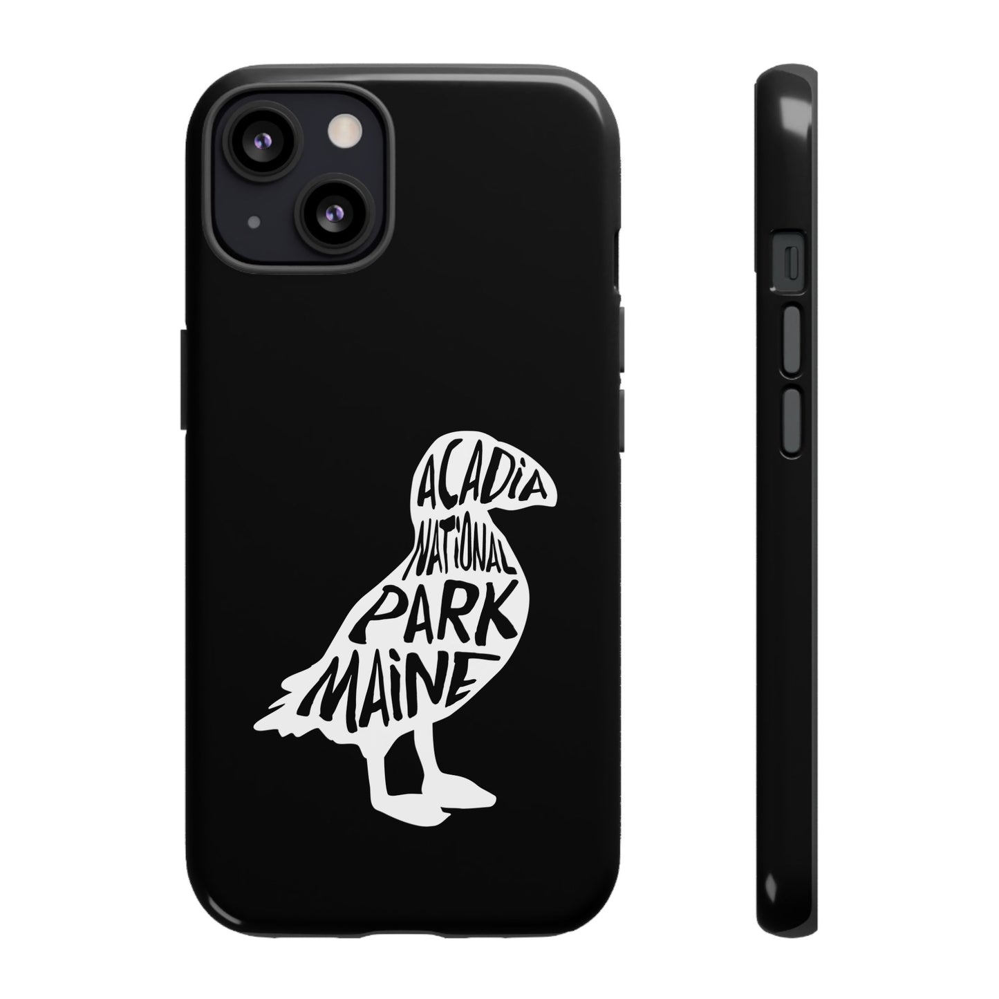 Acadia National Park Phone Case - Puffin Design