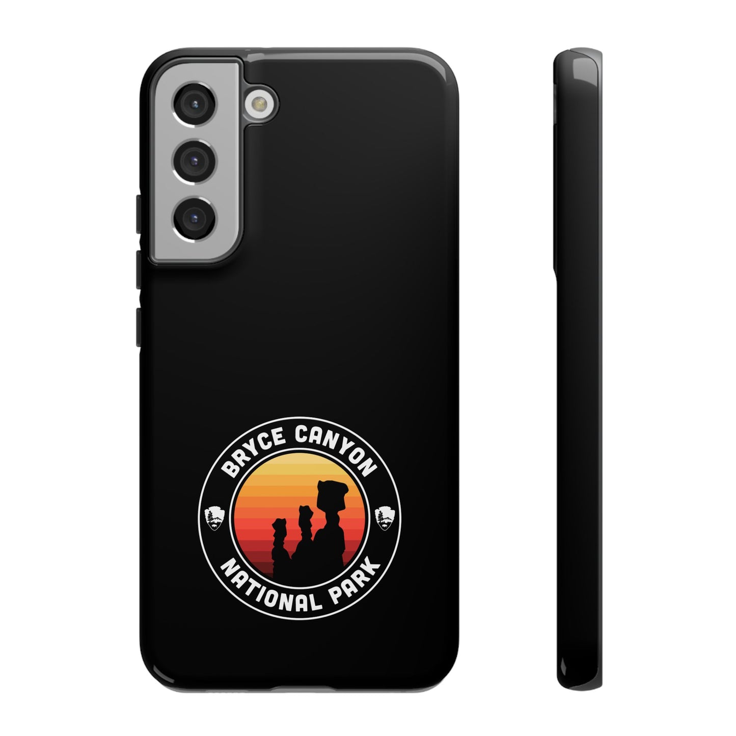 Bryce Canyon National Park Phone Case - Round Emblem Design