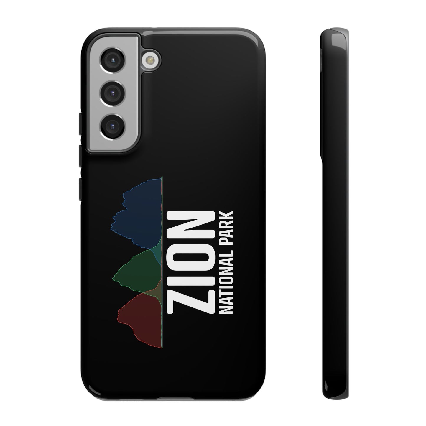 Zion National Park Phone Case - Histogram Design