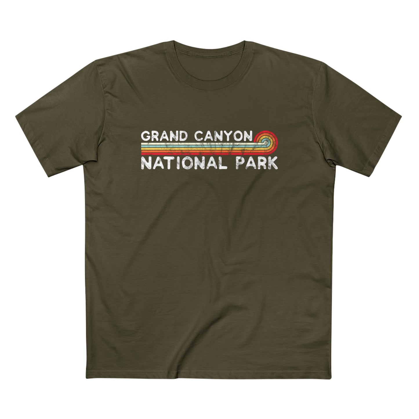 Grand Canyon National Park T-Shirt - Vintage Stretched Sunrise