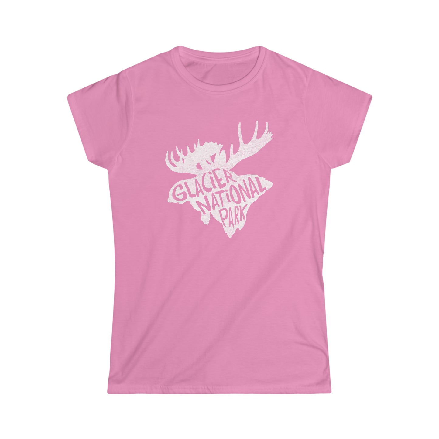 Glacier National Park Women's T-Shirt - Moose