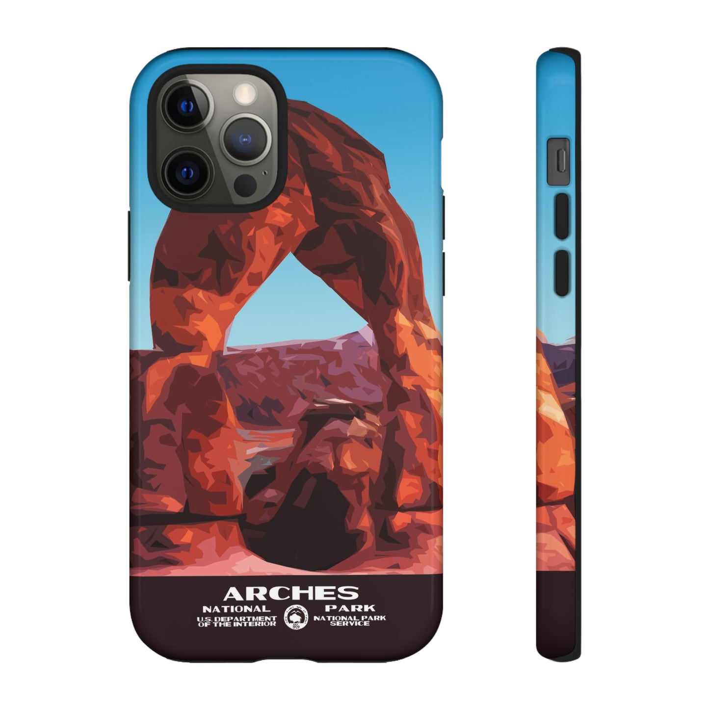 Arches National Park Phone Case - WPA Style