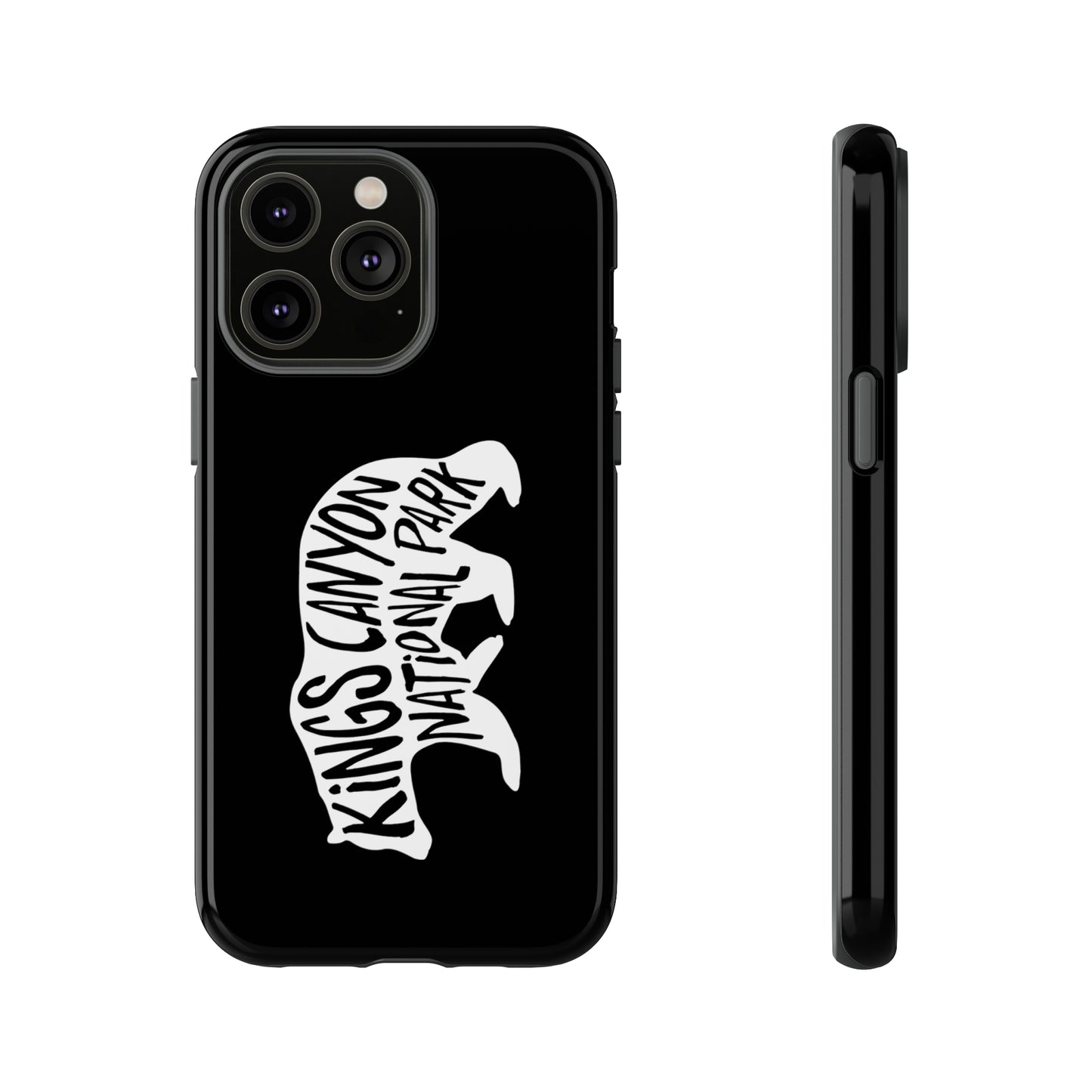 Kings Canyon National Park Phone Case - Black Bear Design