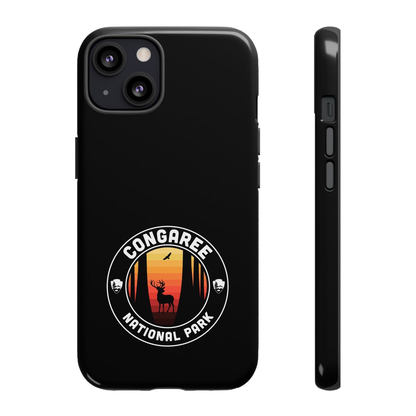 Congaree National Park Phone Case - Round Emblem Design