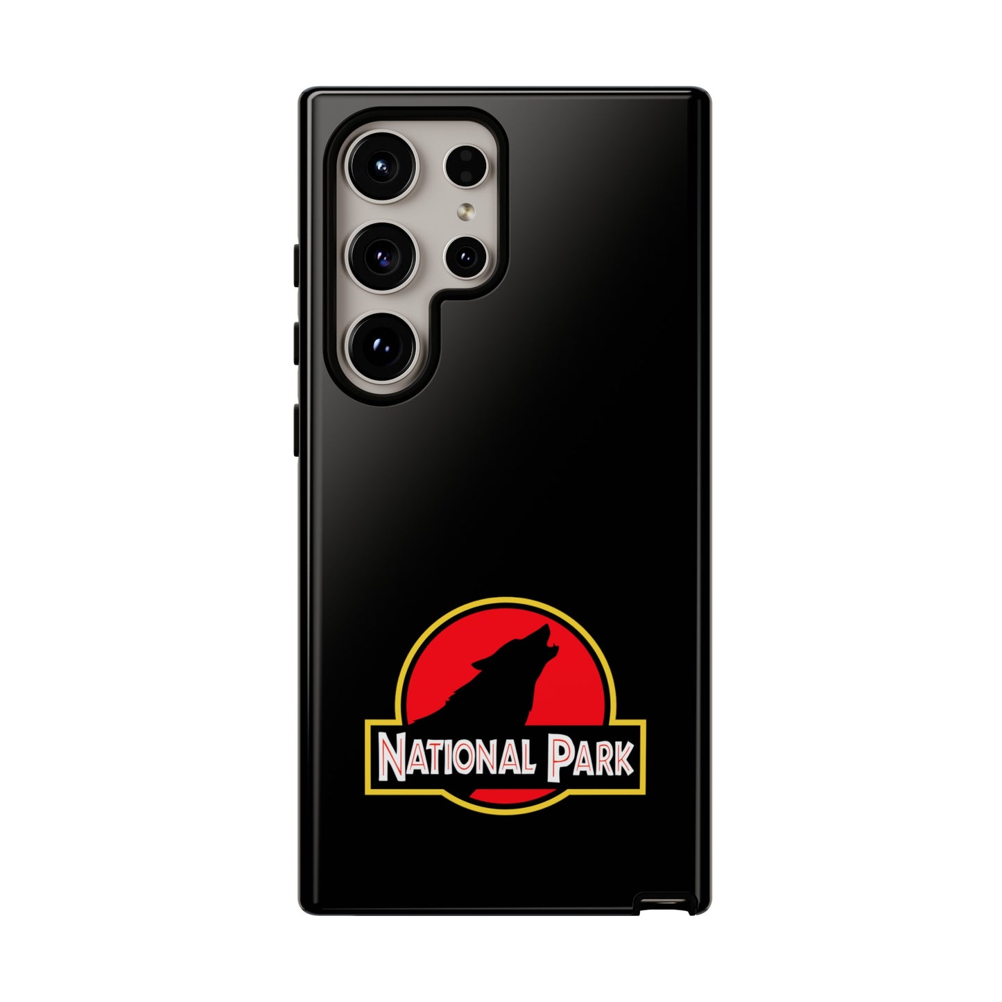 Wolf National Park Phone Case - Parody Logo