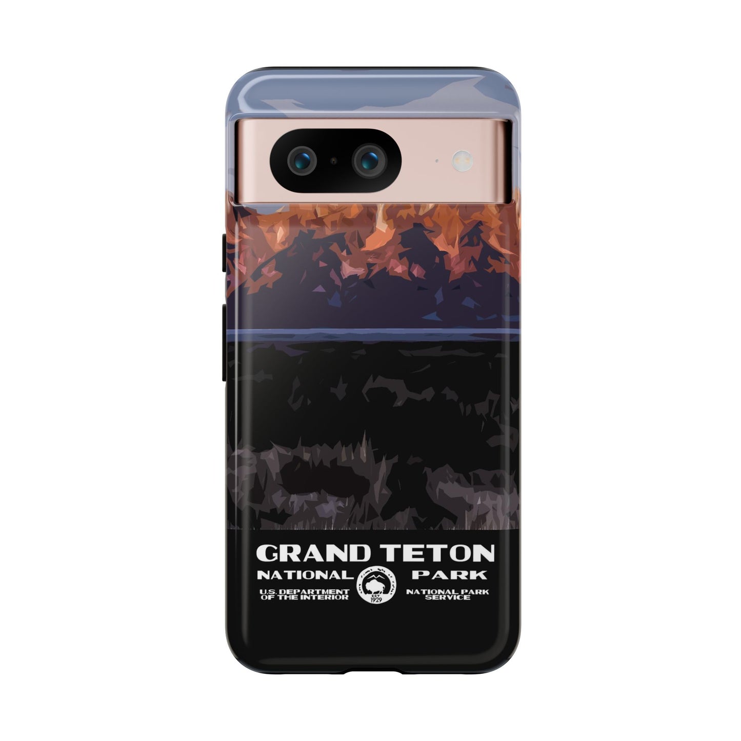 Grand Teton National Park Phone Case - WPA Style