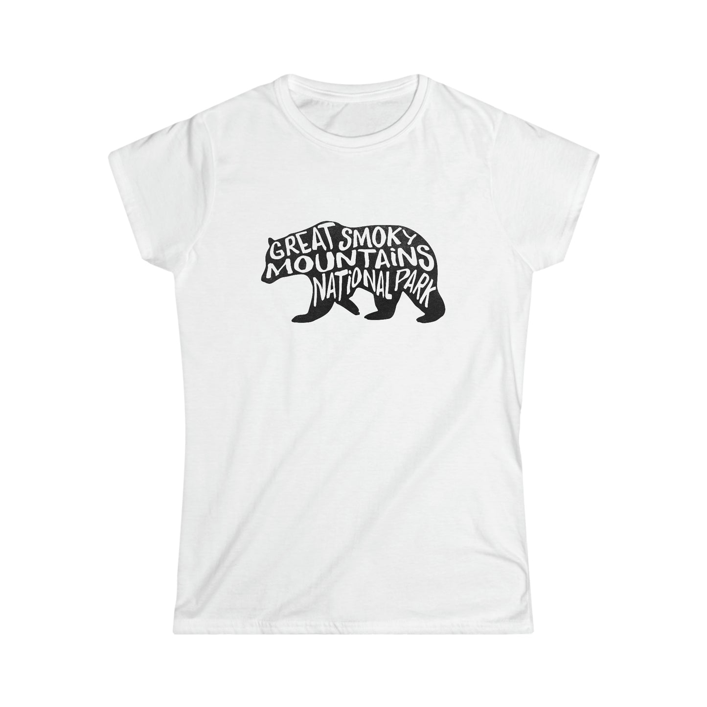 Great Smoky Mountains National Park Women's T-Shirt - Black Bear