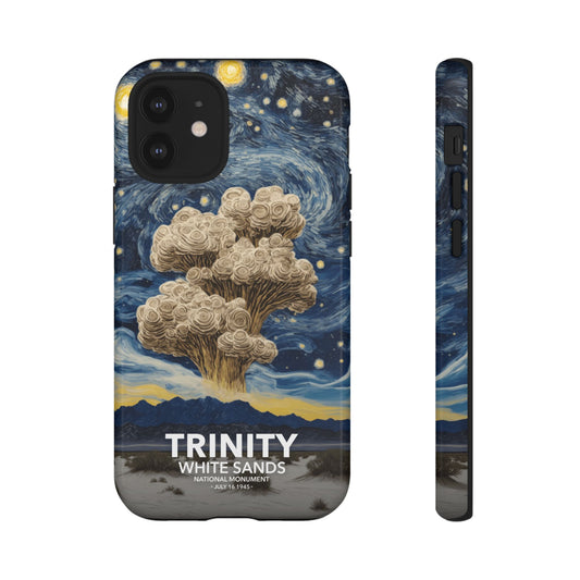 White Sands National Park Phone Case - Starry Night Trinity Test