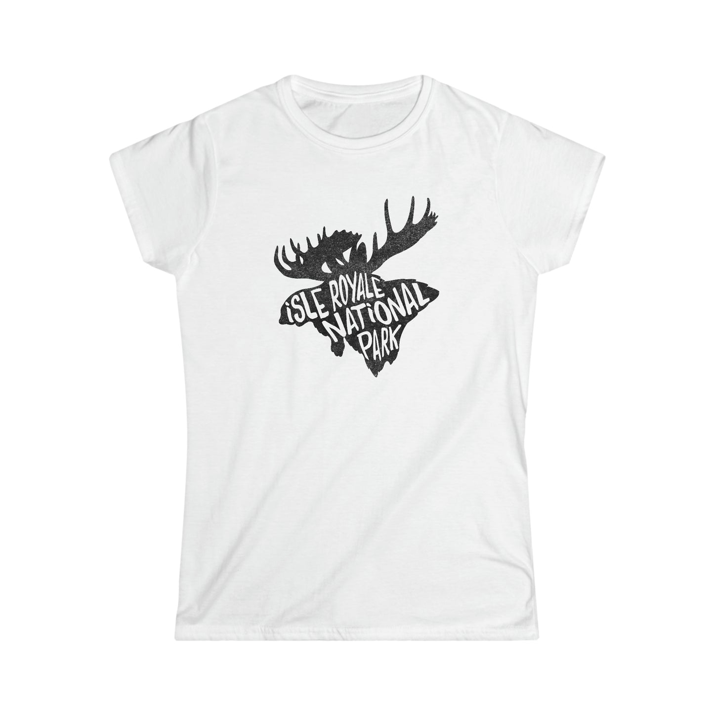 Isle Royale National Park Women's T-Shirt - Moose