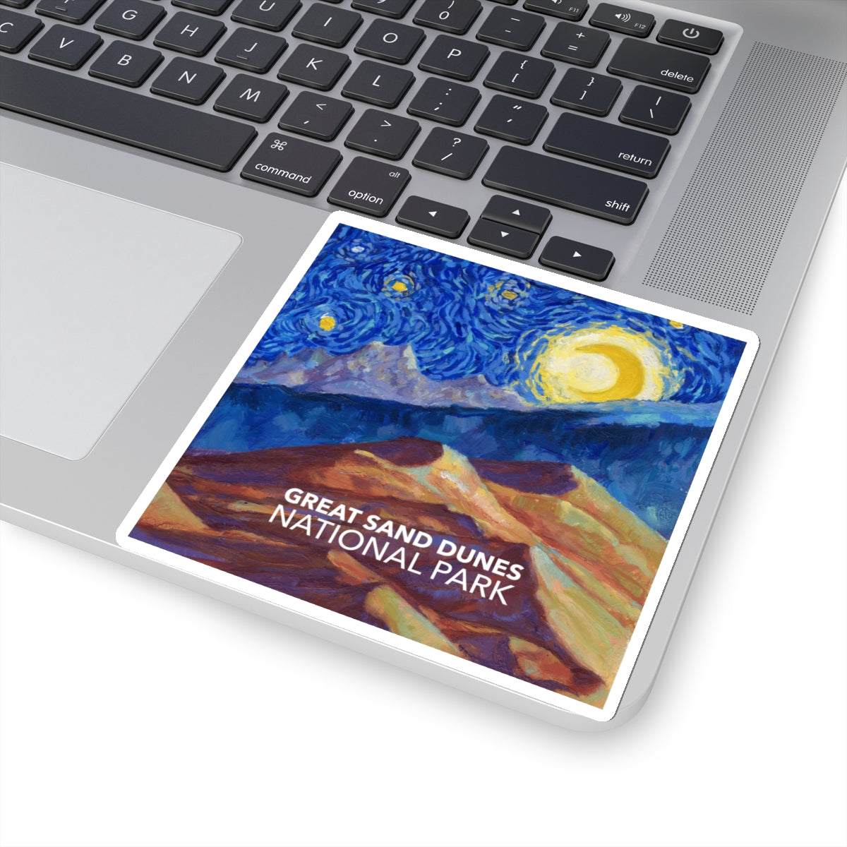 Great Sand Dunes National Park Sticker - The Starry Night