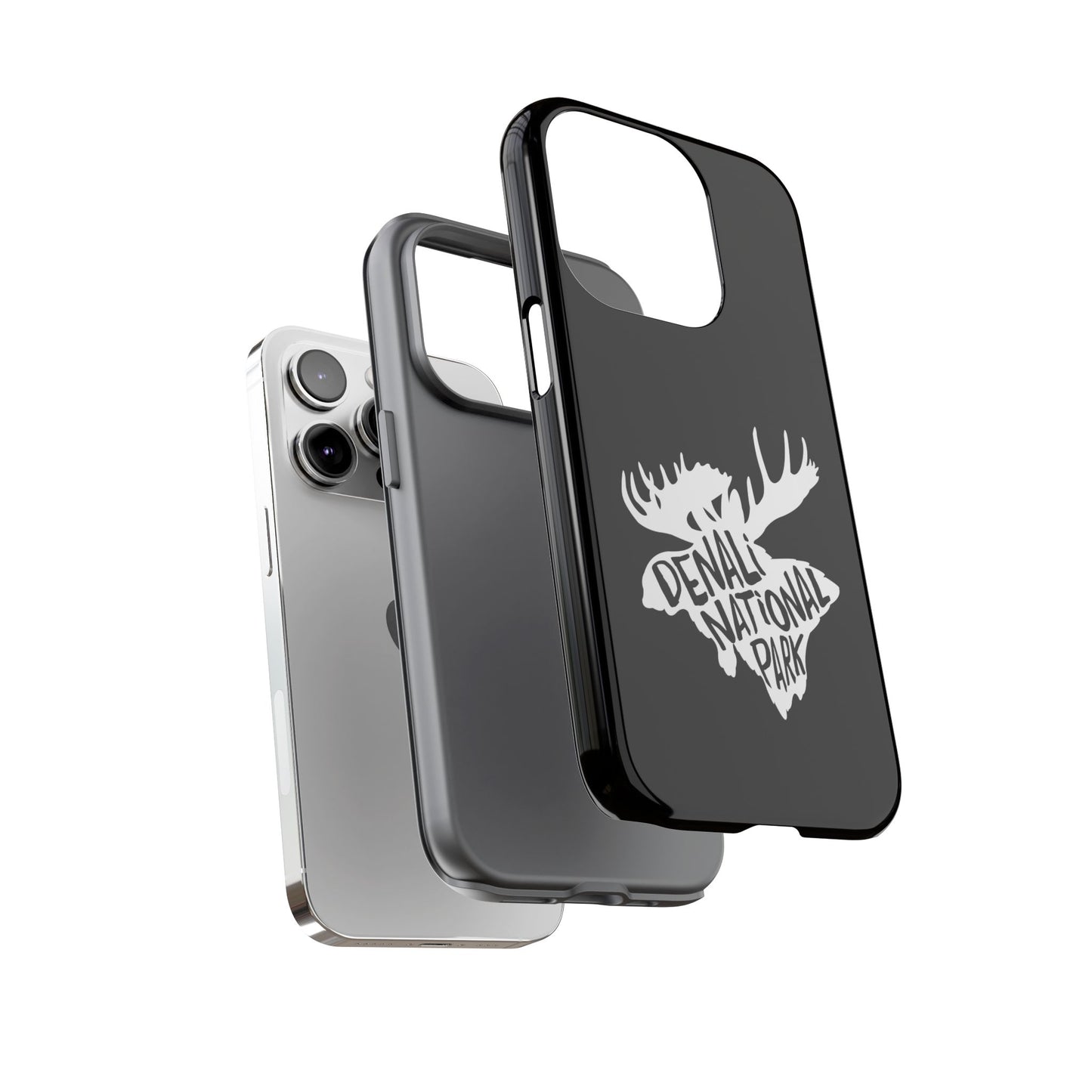 Denali National Park Phone Case - Moose Design