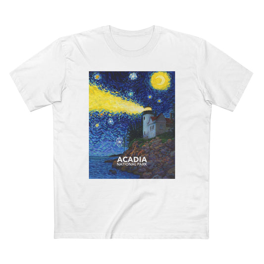 Acadia National Park T-Shirt - Starry Night