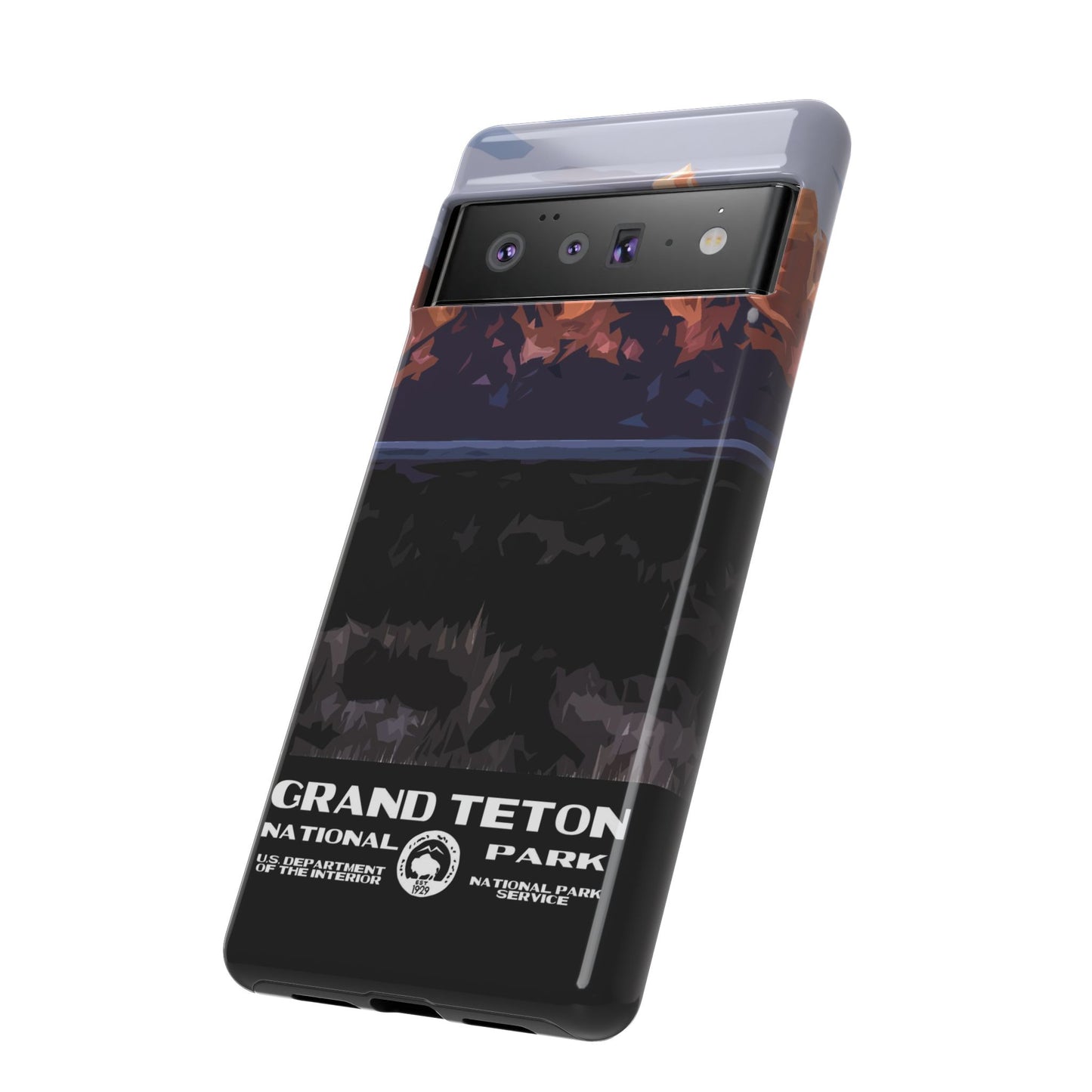 Grand Teton National Park Phone Case - WPA Style