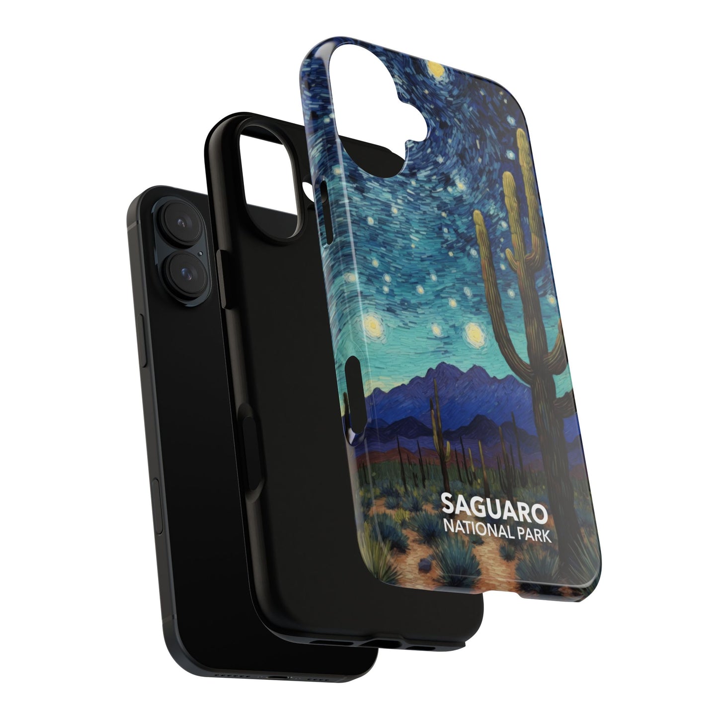 Saguaro National Park Phone Case - Starry Night