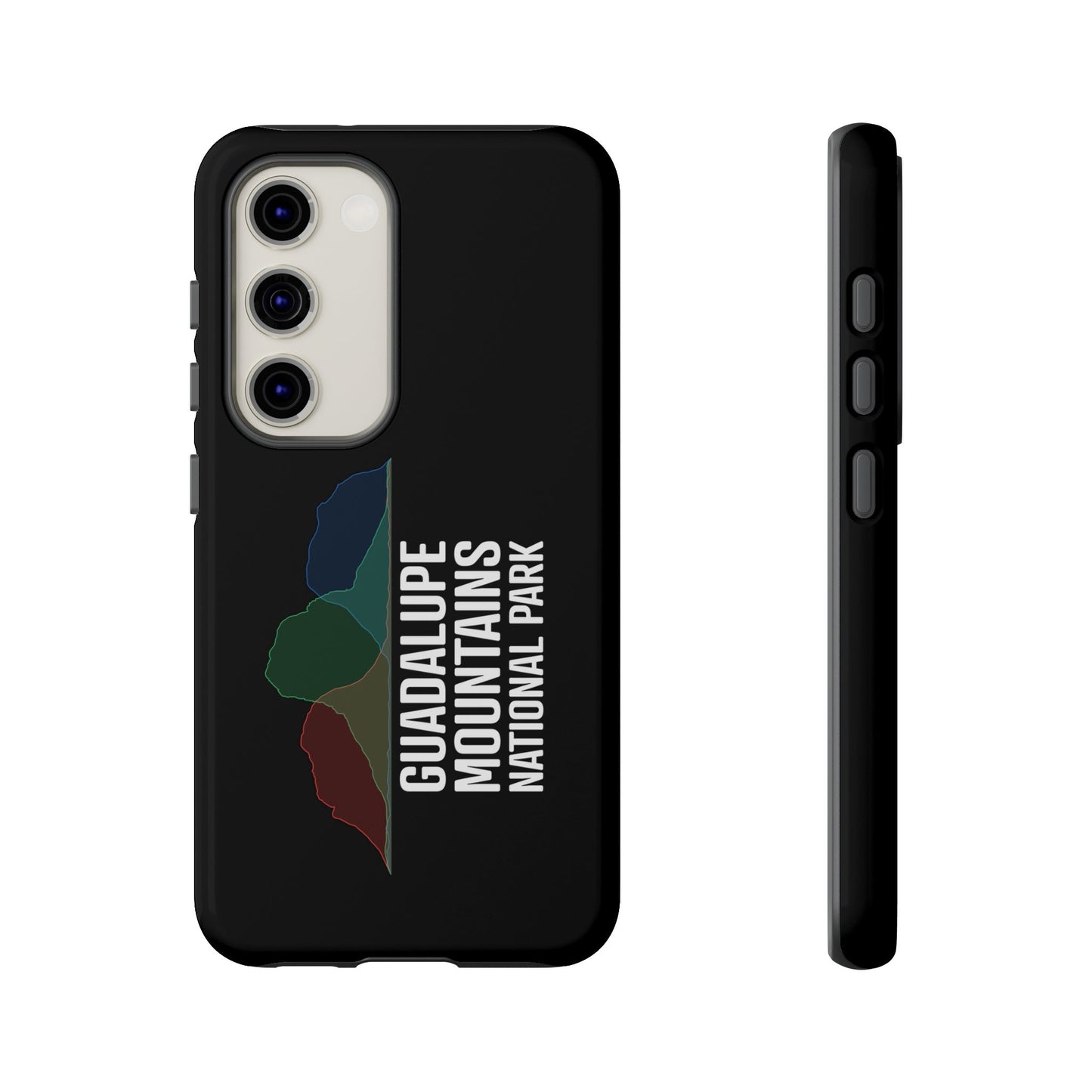 Guadalupe Mountains National Park Phone Case - Histogram Design