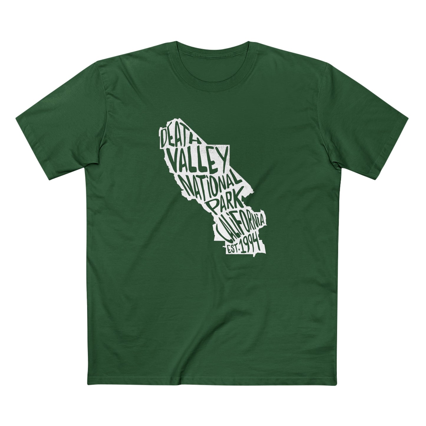Death Valley National Park T-Shirt - Map