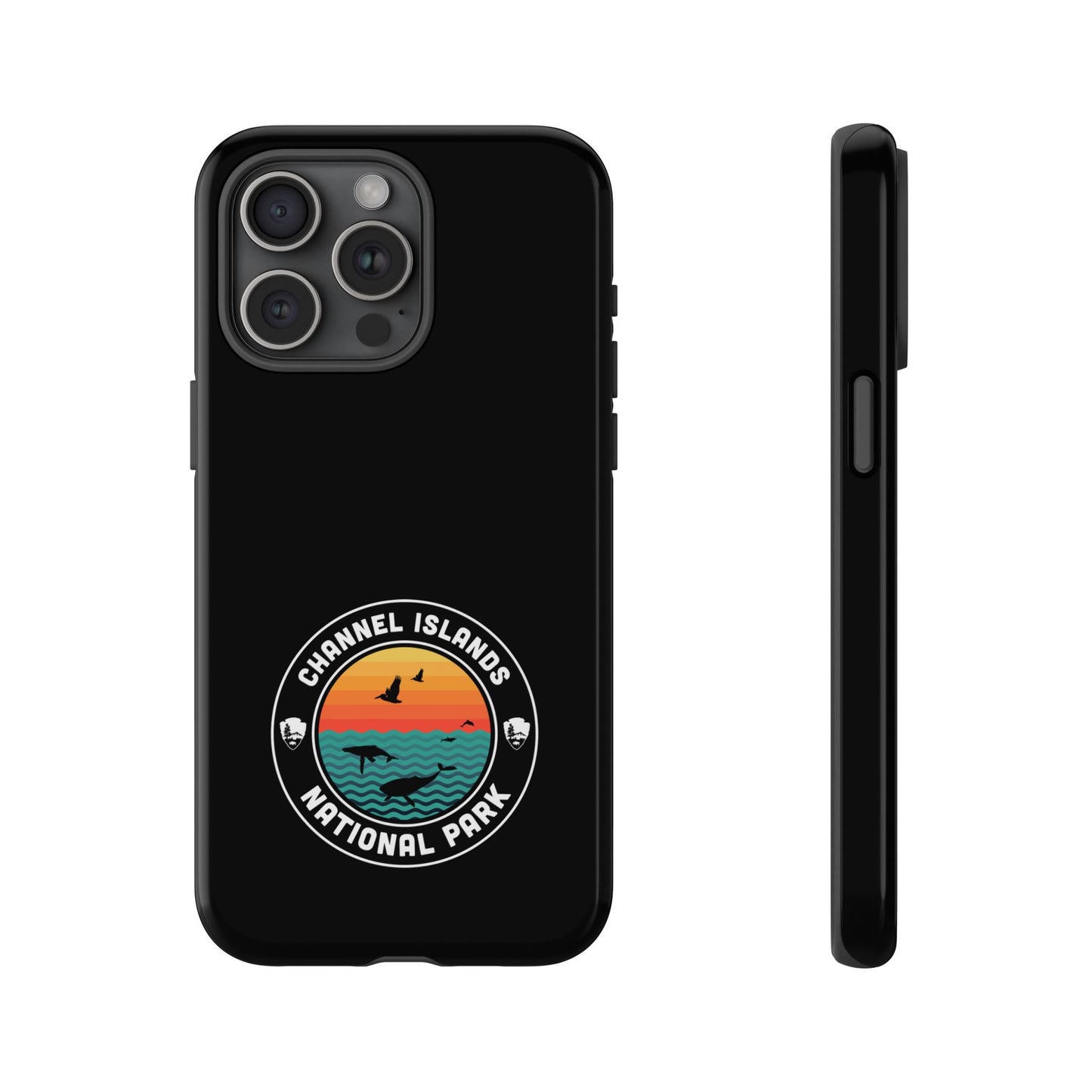 Channel Islands National Park Phone Case - Round Emblem Design