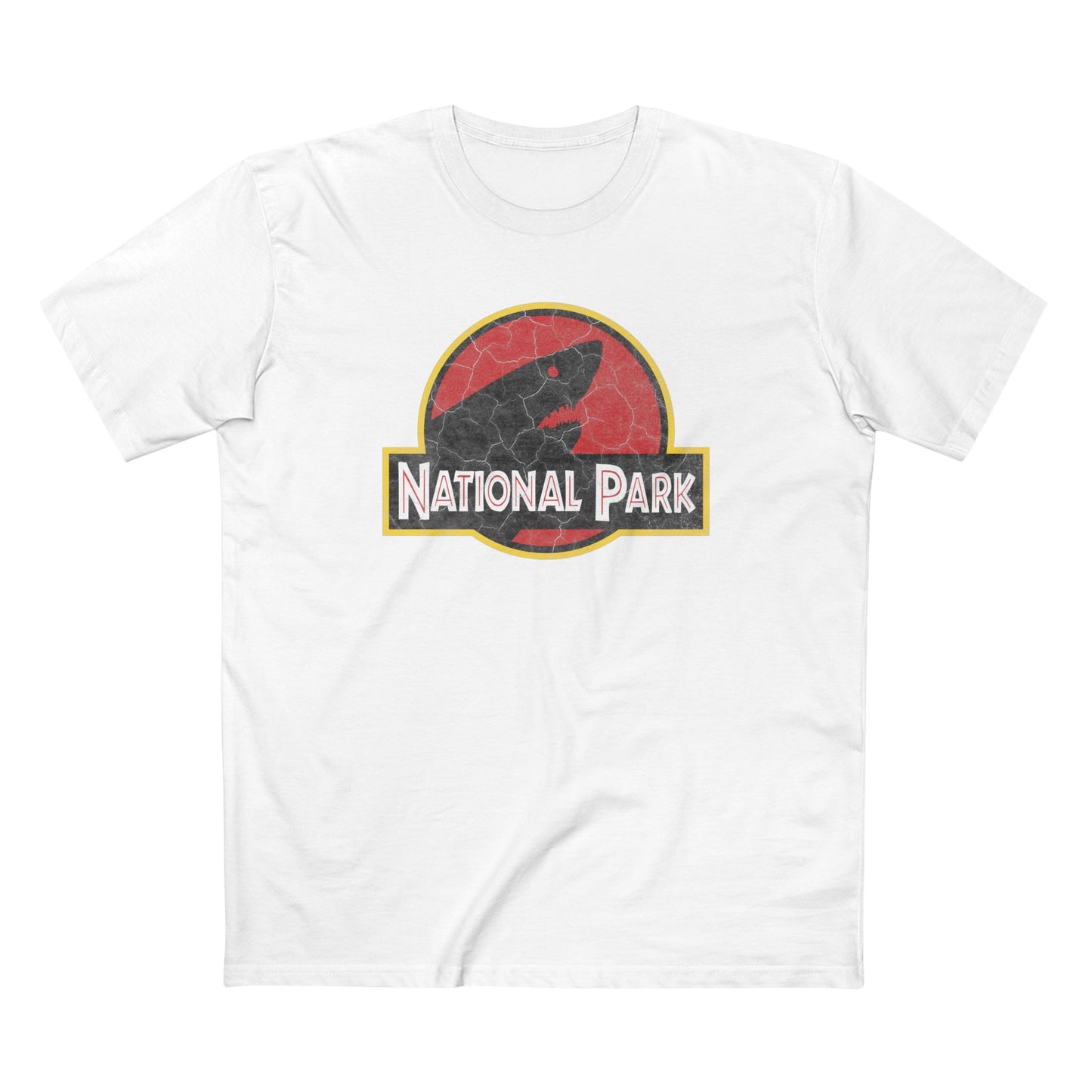 Shark National Park T-Shirt - Parody Logo