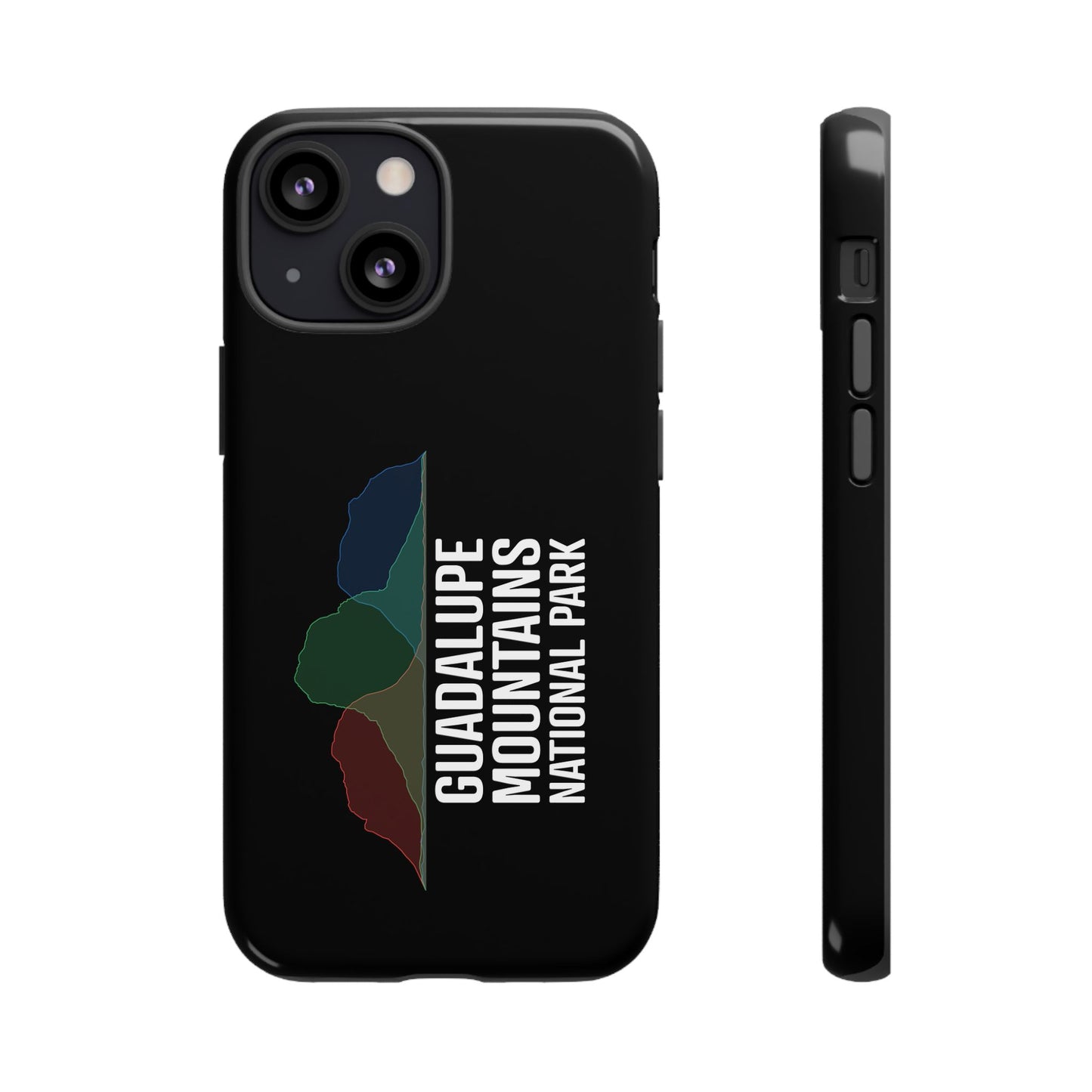 Guadalupe Mountains National Park Phone Case - Histogram Design