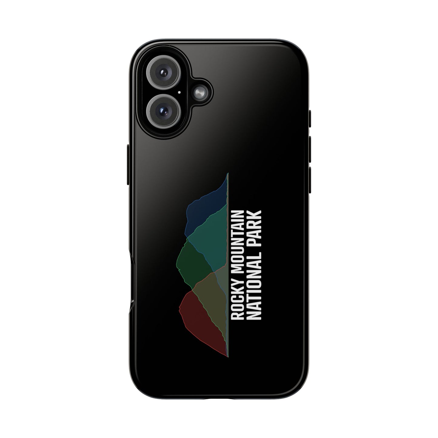 Rocky Mountain National Park Phone Case - Histogram Design