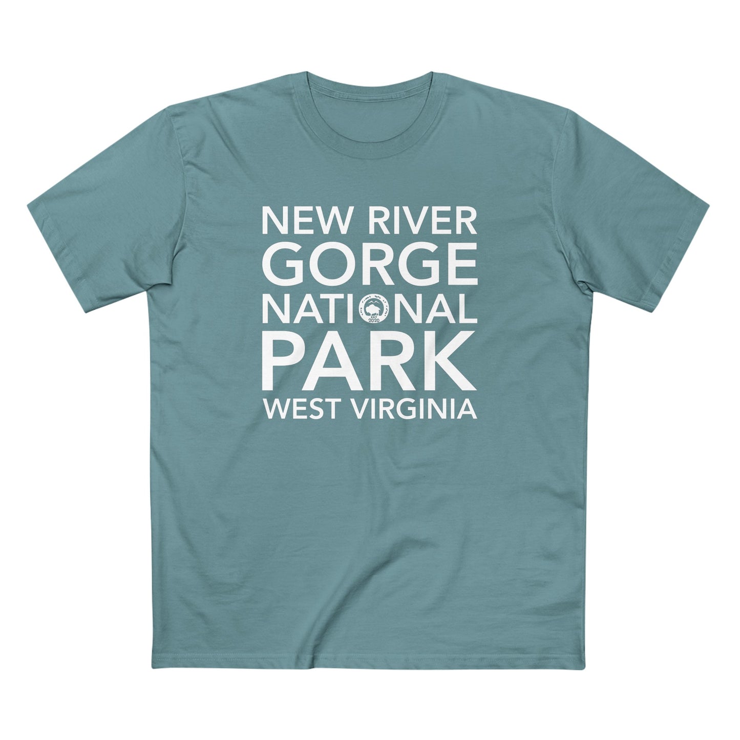 New River Gorge National Park T-Shirt Block Text