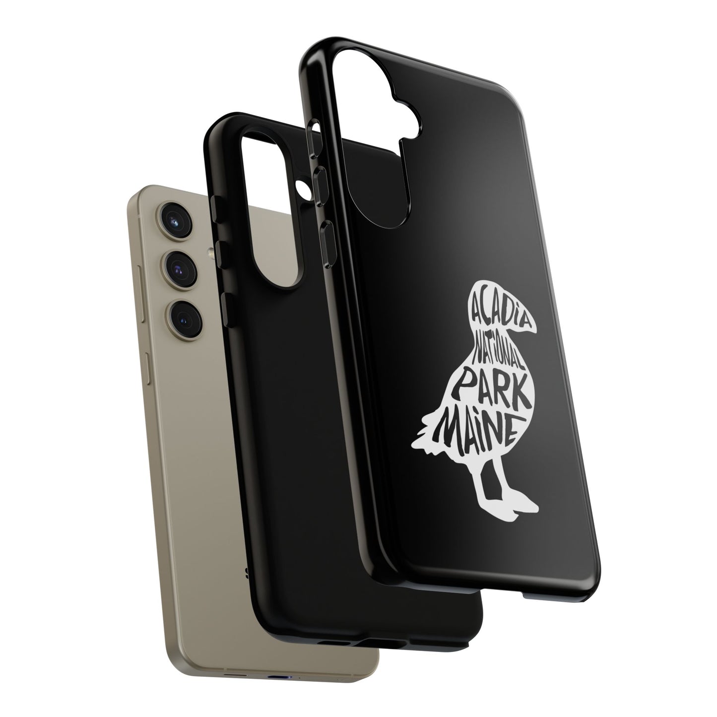 Acadia National Park Phone Case - Puffin Design