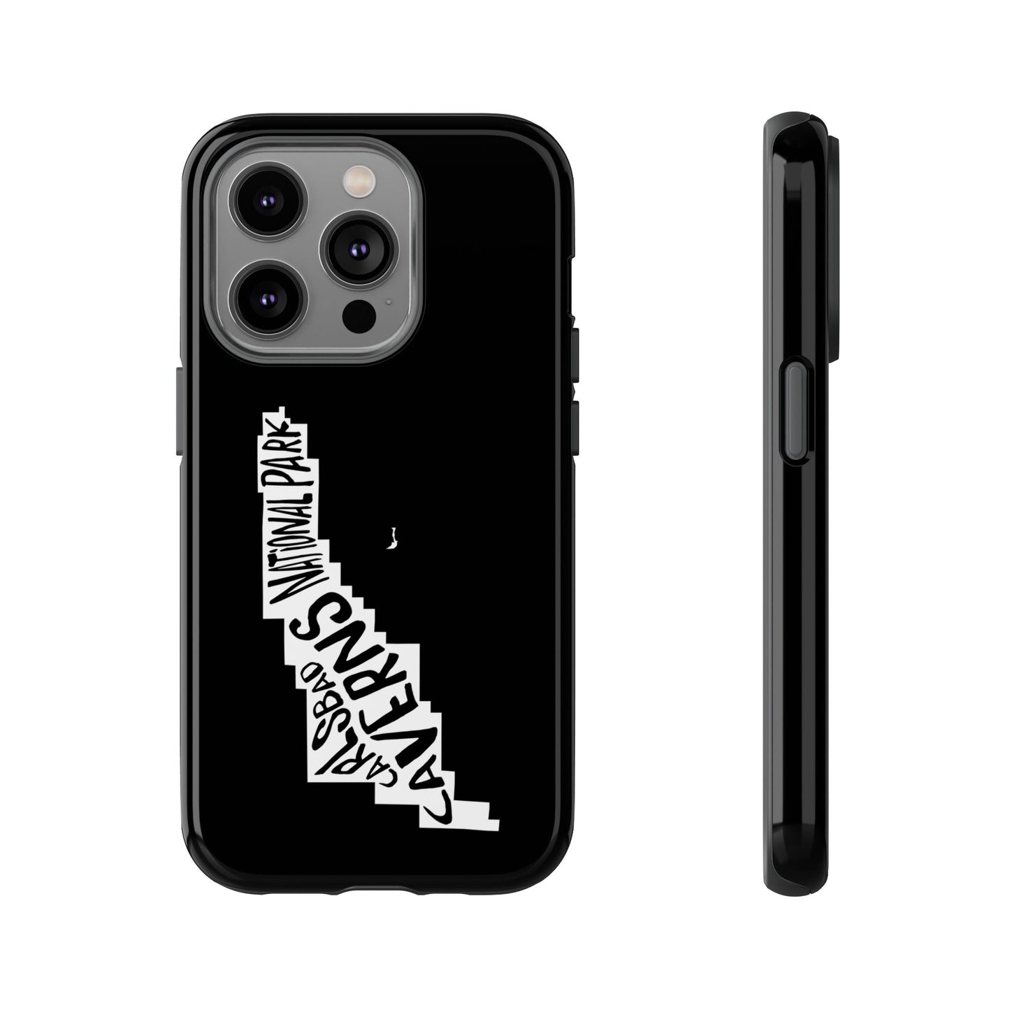 Carlsbad Caverns National Park Phone Case - Map Design